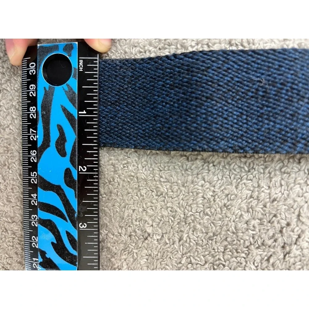Nike Mens Reversible Web Belt Navy Black Bottle Opener Buckle AB0523 Golf OS